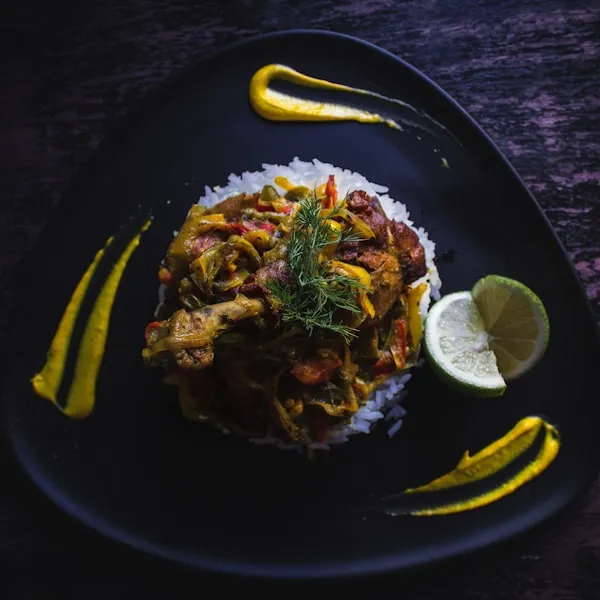 Signature plating — Fine dining restaurant